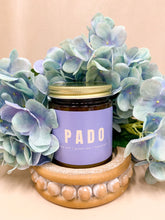 Load image into Gallery viewer, PADO - asian inspired soy wax scented candle - floral, sweet, soapy scented candle
